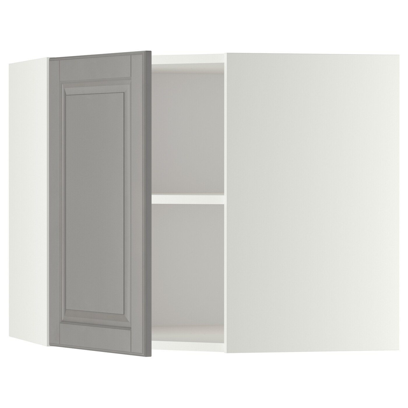 METOD Навесной шкаф - METOD IKEA/ МЕТОД ИКЕА, 60х68 см, белый/серый