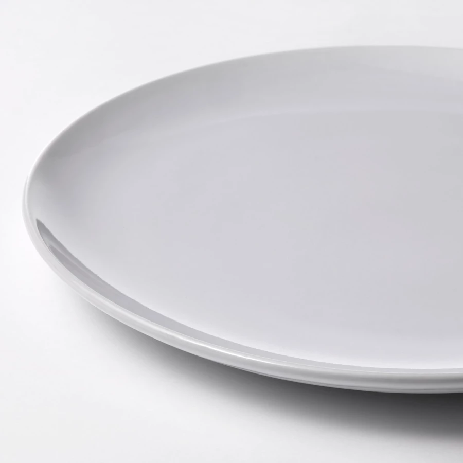 Набор тарелок, 4 шт. - IKEA GODMIDDAG, 26 см, белый, ГОДМИДДАГ ИКЕА (изображение №3)