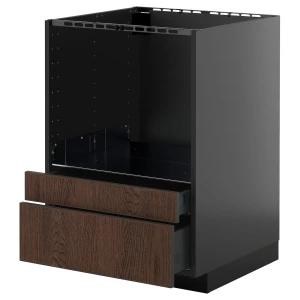 METOD / KNIVSHULT Напольный шкаф для комби/шторки микро ИКЕА