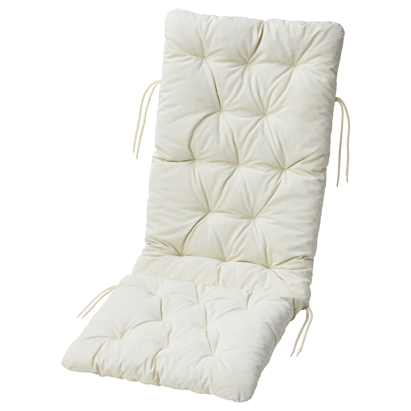 Подушка на стул  - KUDDARNA IKEA/ КУДДАРНА ИКЕА, 116х45 см,  белый