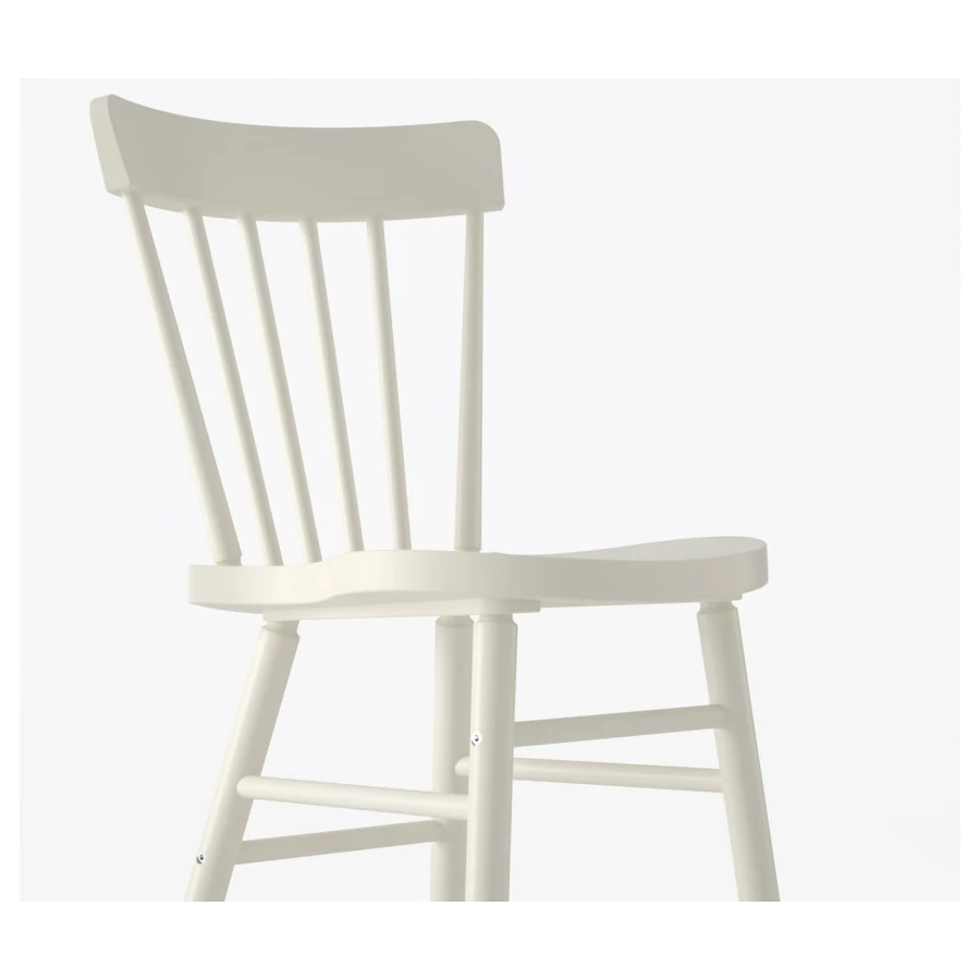 Стул - NORRARYD IKEA/НОРРАРИД ИКЕА, 83х47х51 см, белый (изображение №3)