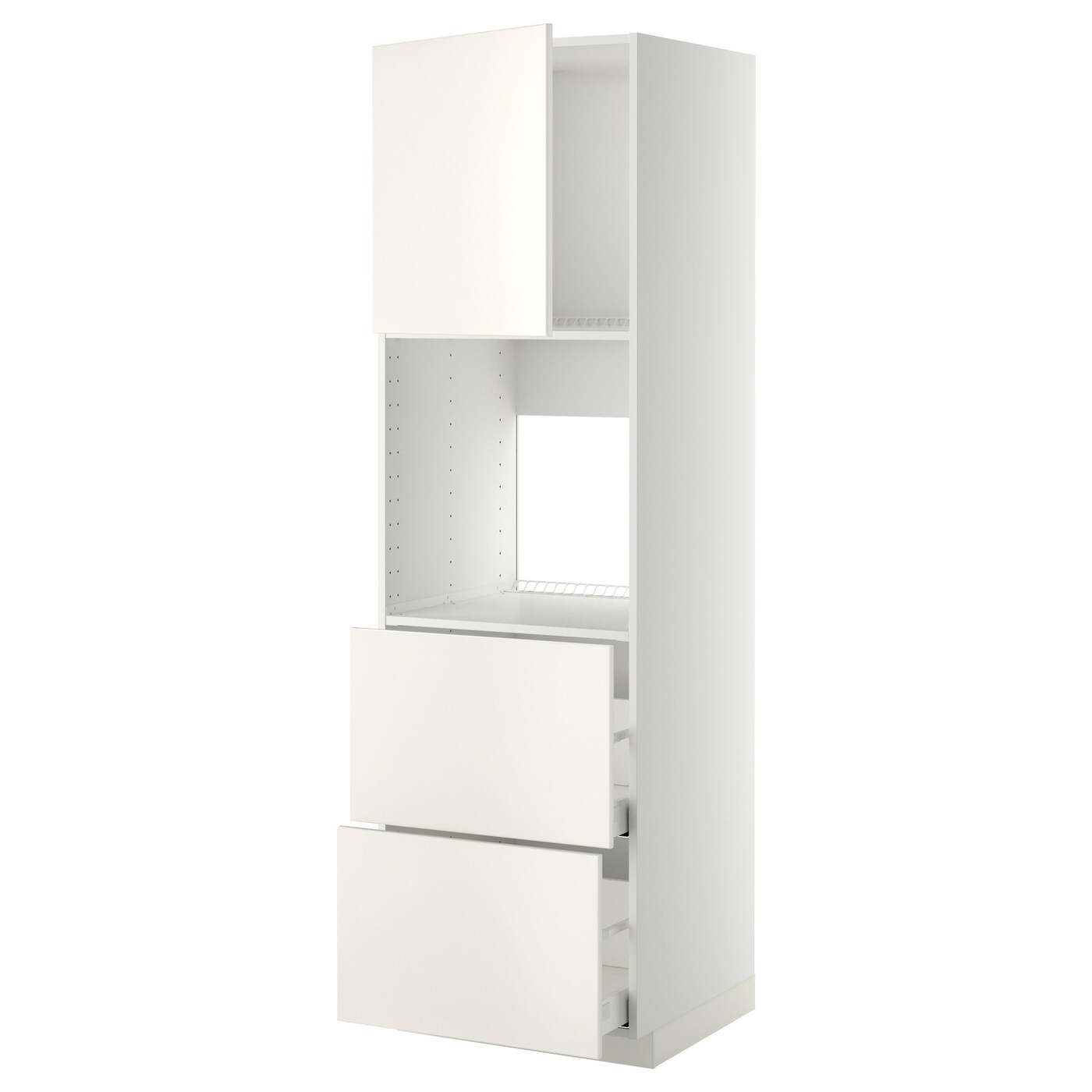 Модульный шкаф - METOD / MAXIMERA IKEA/ МЕТОД/МАКСИМЕРА  ИКЕА, 208х60 см, белый