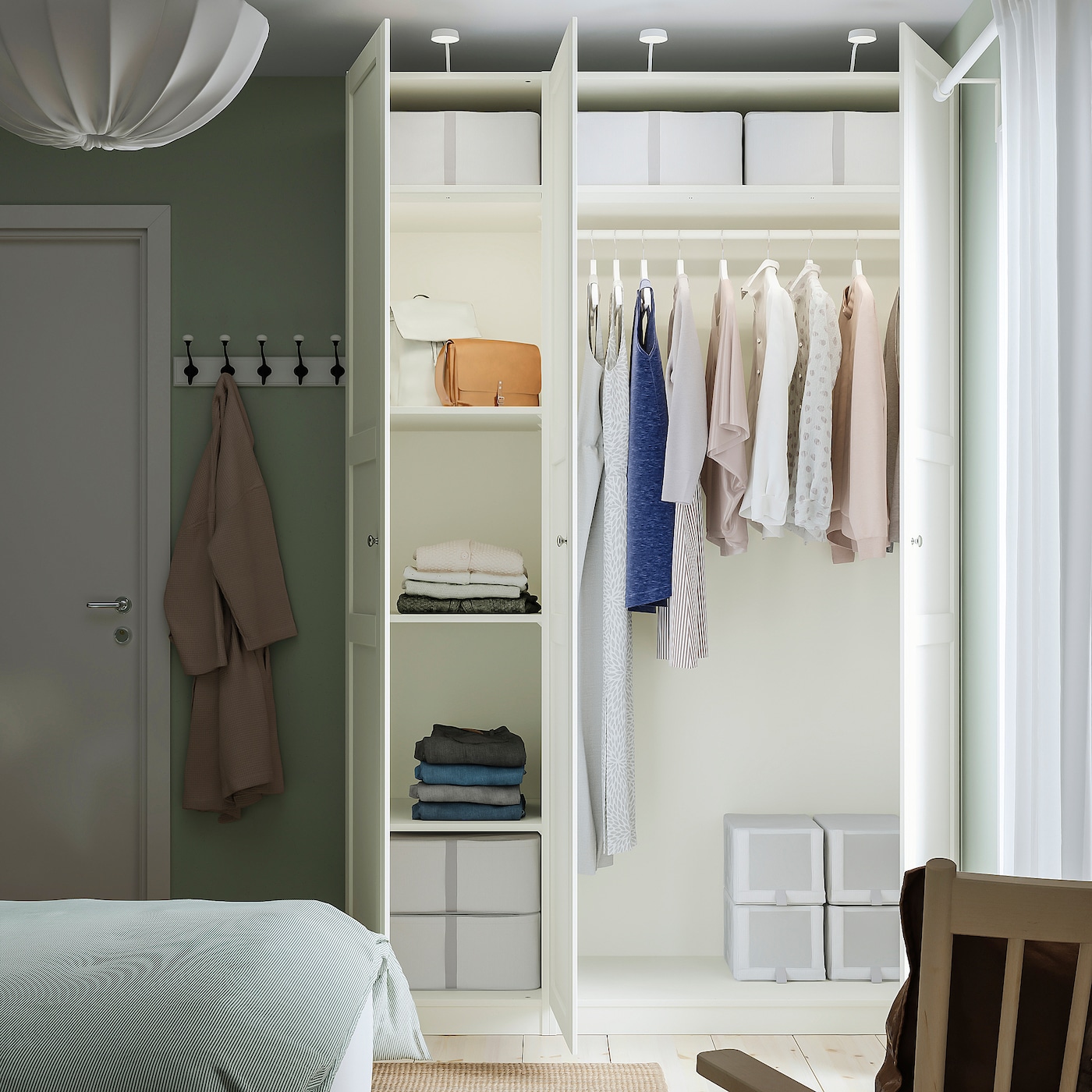 Гардеробная комбинация - IKEA PAX/TYSSEDAL/ПАКС/ТИССЕДАЛЬ ИКЕА