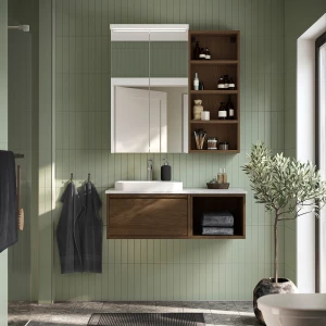 Второе фото. Открытый шкаф - IKEA HAGAÅN/HAGAAN/ХАГАОН ИКЕА, 40х48х33 см, темно-коричневый