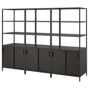 Шкаф - TROTTEN IKEA/ ТРОТТЕН ИКЕА, 240х180 см, черный