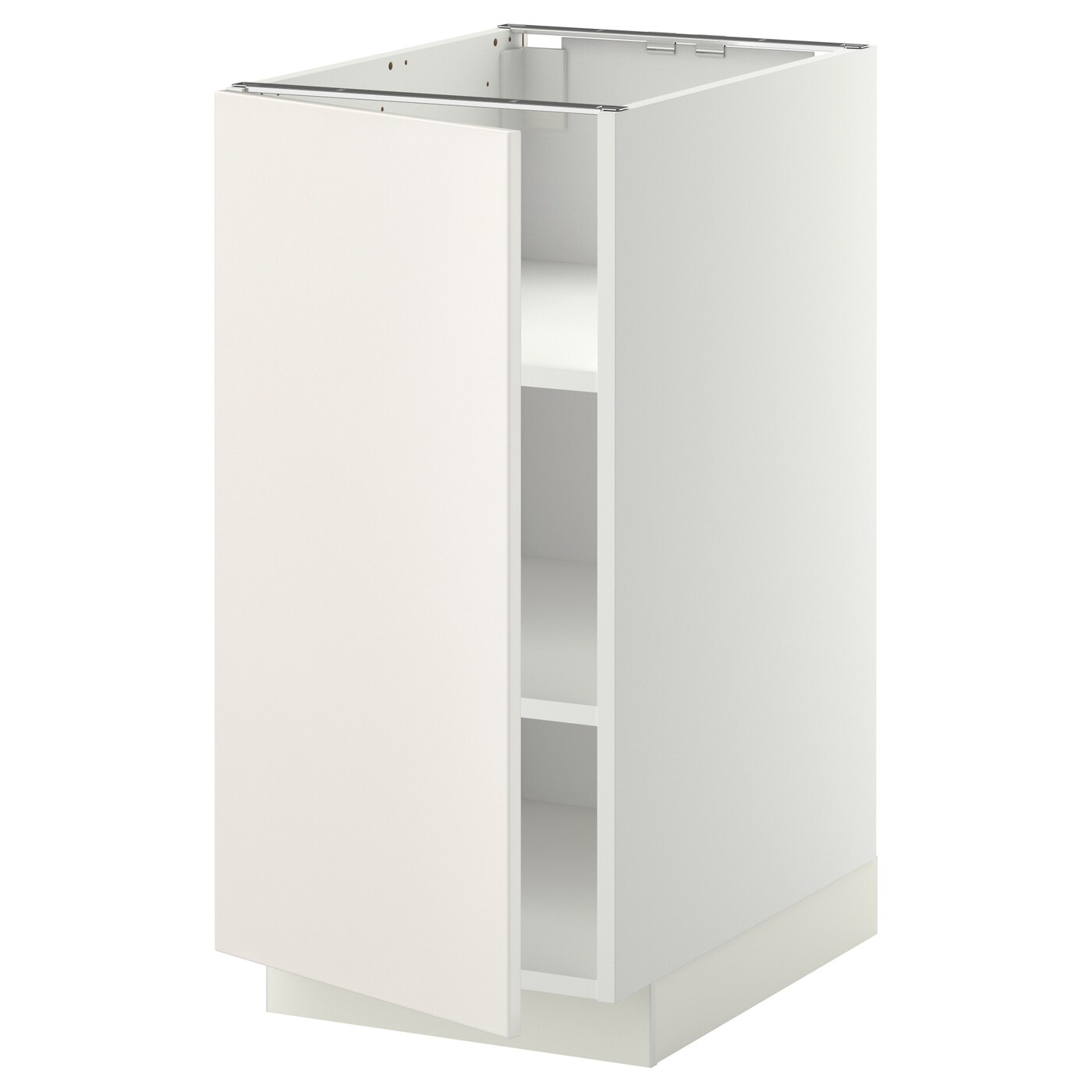 Напольный шкаф - IKEA METOD, 88x62x40см, белый, МЕТОД ИКЕА
