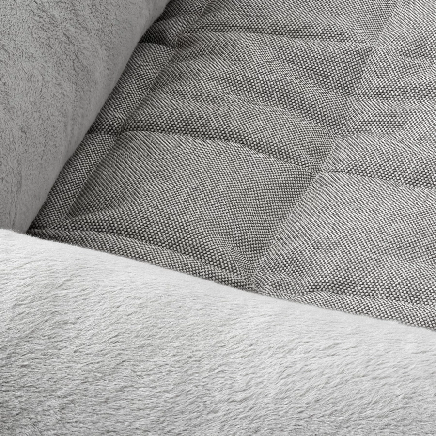 Кровать для собаки -  LURVIG IKEA/ ЛУРВИГ ИКЕА,  73х49 см, серый (изображение №3)