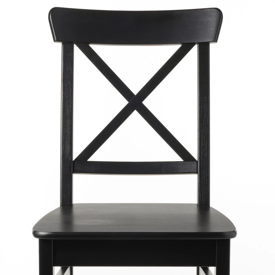 Обеденный набор - LANEBERG/INGOLF IKEA/ ЛАНБЕРЕГЕ/ИНГОЛЬФ ИКЕА, 190х130х80 см, коричневый (изображение №5)