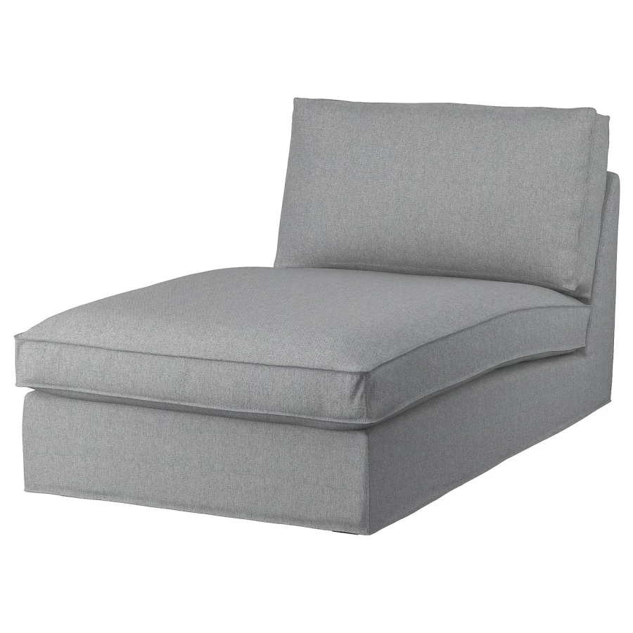 Кресло-кровать - IKEA KIVIK/КИВИК ИКЕА, 83х90х163 см, серый (изображение №1)