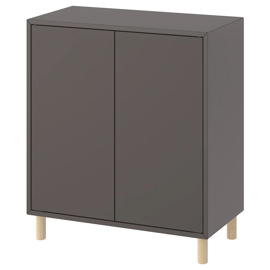 Комбинация для хранения - EKET IKEA/ЭКЕТ ИКЕА, 70x35x80 серый (изображение №1)