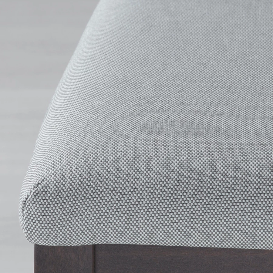 Чехол на стул - EKEDALEN IKEA/ ЭКЕДАЛЕН ИКЕА,  серый (изображение №2)