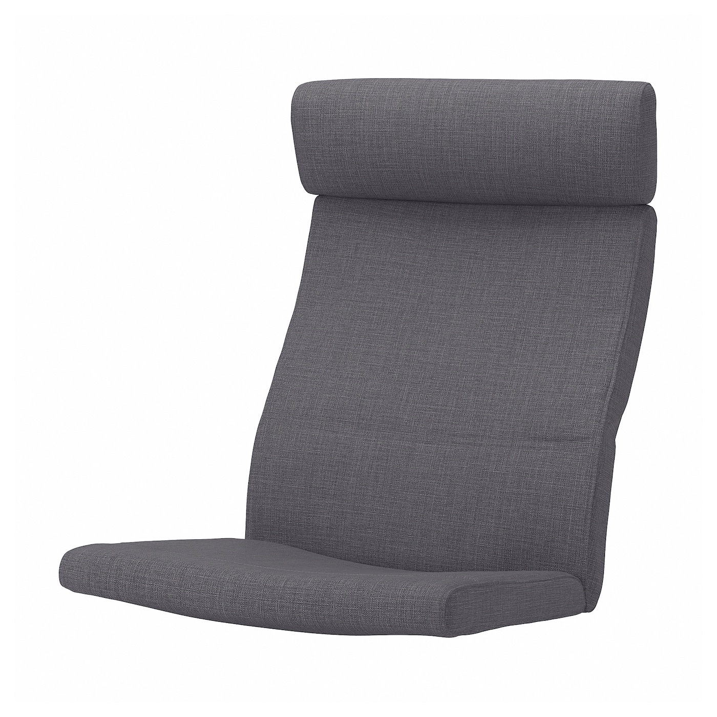 Подушка для кресла-качалки - POÄNG / POАNG  IKEA/  ПОЭНГ ИКЕА,  137х56 см,  серый