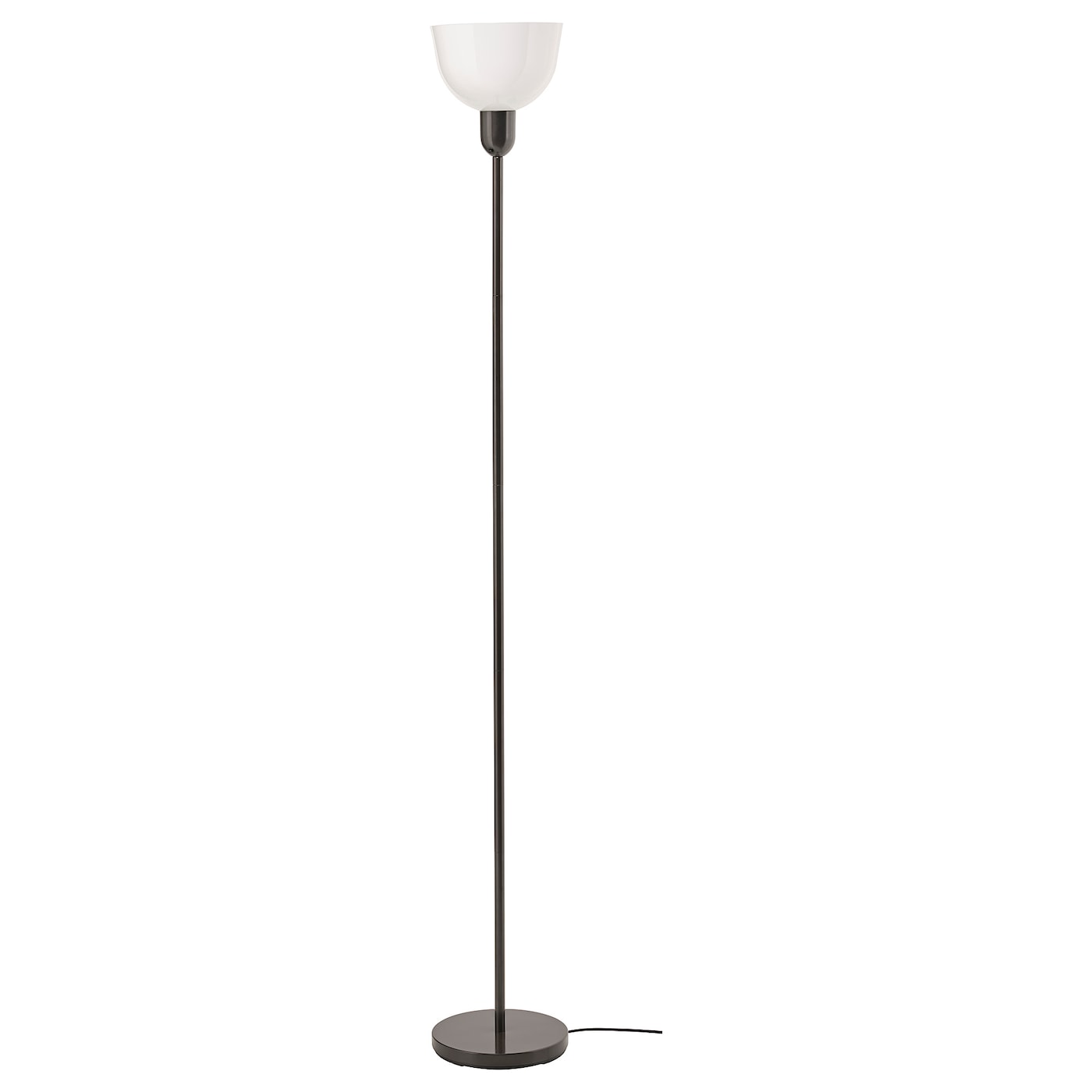 Торшер - HEKTOGRAM IKEA/ ХЕКТОГРАМ  ИКЕА, 176 см, черный/ белый