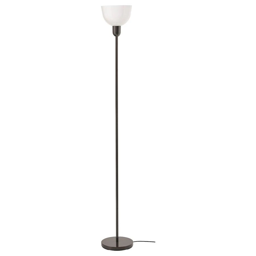 Торшер - HEKTOGRAM IKEA/ ХЕКТОГРАМ  ИКЕА, 176 см, черный/ белый (изображение №1)