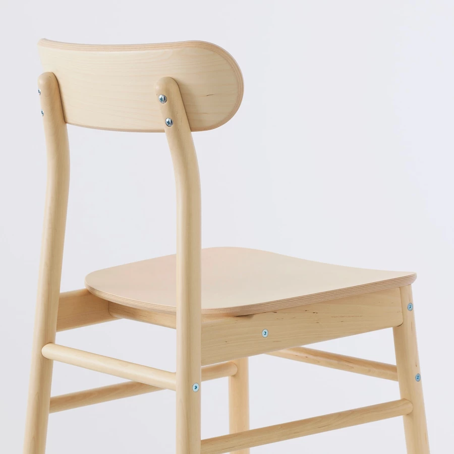 Стол 4 стула - VEDBO / RÖNNINGE IKEA/ ВЕДБО/РЕННИНГЕ ИКЕА, 160х95 см, бежевый (изображение №4)