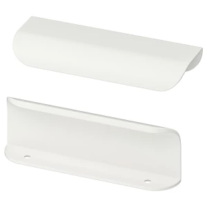 Ручка-скоба - IKEA BILLSBRO, 12 см, белый, БИЛЛЬСБРУ ИКЕА