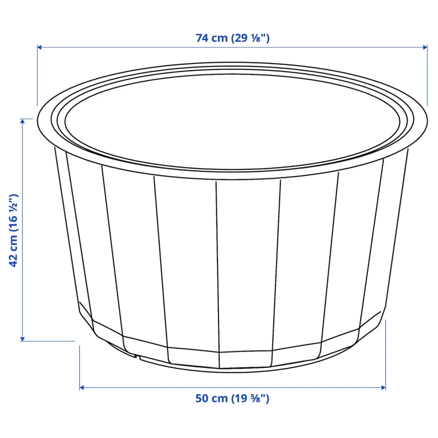 Садовый угловой диван - IKEA SEGERÖN/LÅGASKÄR/SEGERON/LAGASKAR, 76x186x124см, белый, СЕГЕРОН ИКЕА (изображение №5)