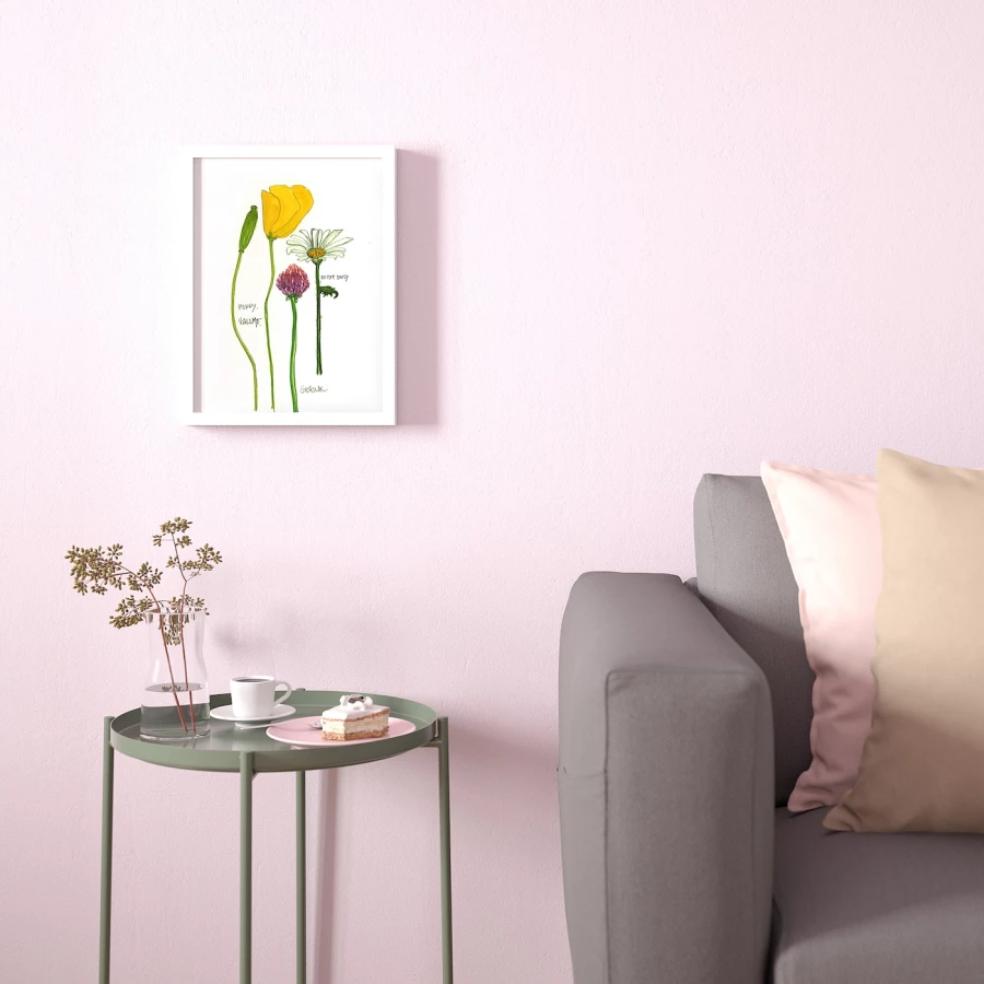 Постер - IKEA BILD, 30х40 см, «Цветущие растения II», БИЛЬД ИКЕА (изображение №3)