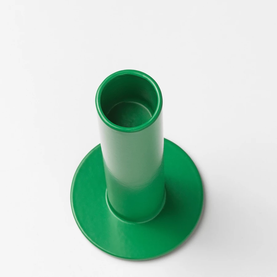 Подсвечник - IKEA TUVKORNELL/ТУВКОРНЕЛЛ ИКЕА, зеленый/сений/фиолетовый, 3 шт (изображение №5)