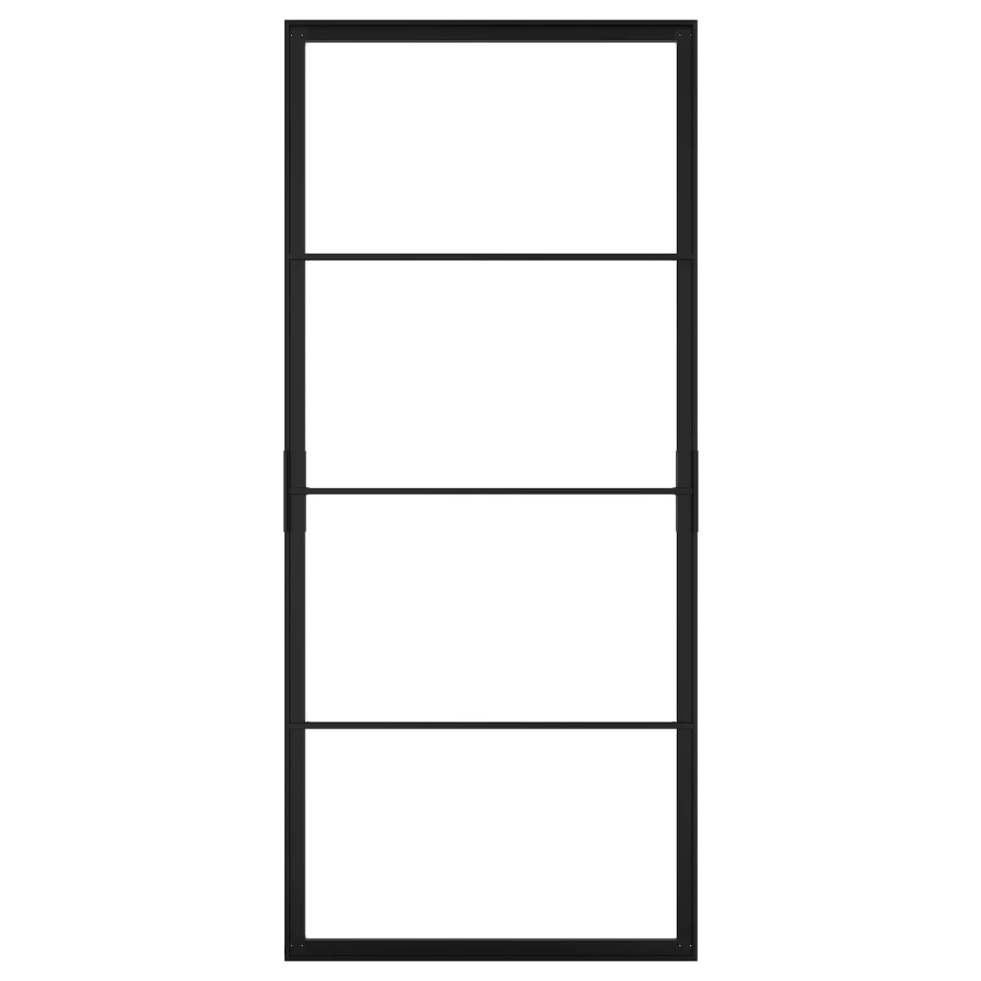 Коробка раздвижной двери - SKYTTA IKEA/ СКЮТТА ИКЕА, 231х102 см,  черный (изображение №1)