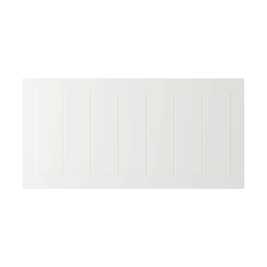 Фасад ящика - IKEA STENSUND, 40х80 см, белый, СТЕНСУНД ИКЕА (изображение №1)