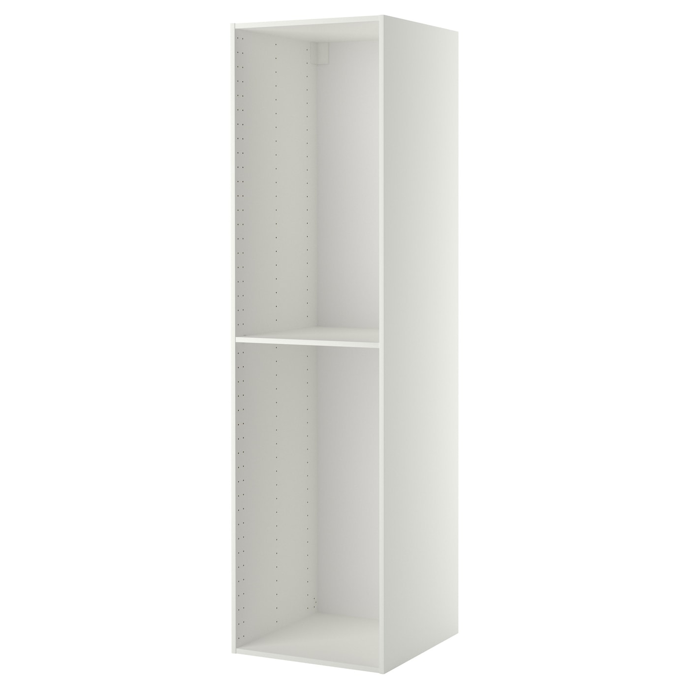 Каркас высокого шкафа - METOD IKEA/МЕТОД ИКЕА, 220х60 см, белый