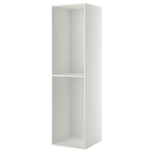 Каркас высокого шкафа - METOD IKEA/МЕТОД ИКЕА, 220х60 см, белый