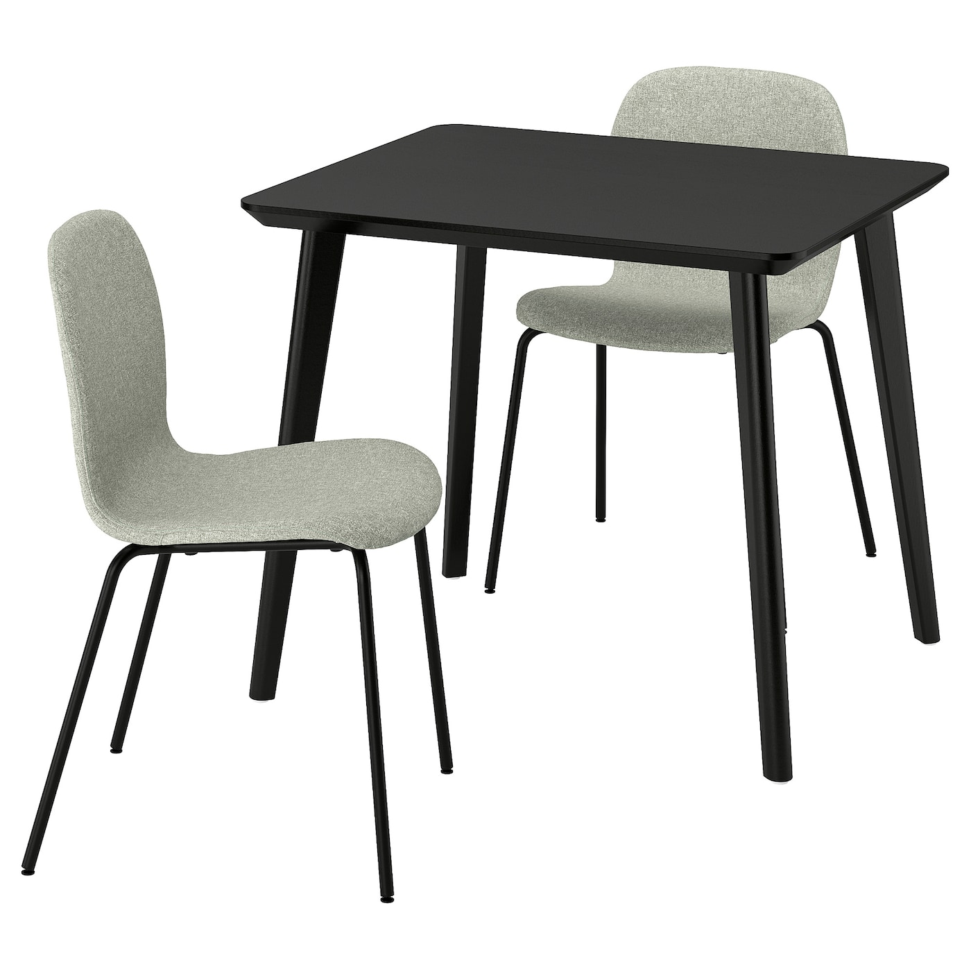 LISABO / KARLPETTER Стол и 2 стула ИКЕА