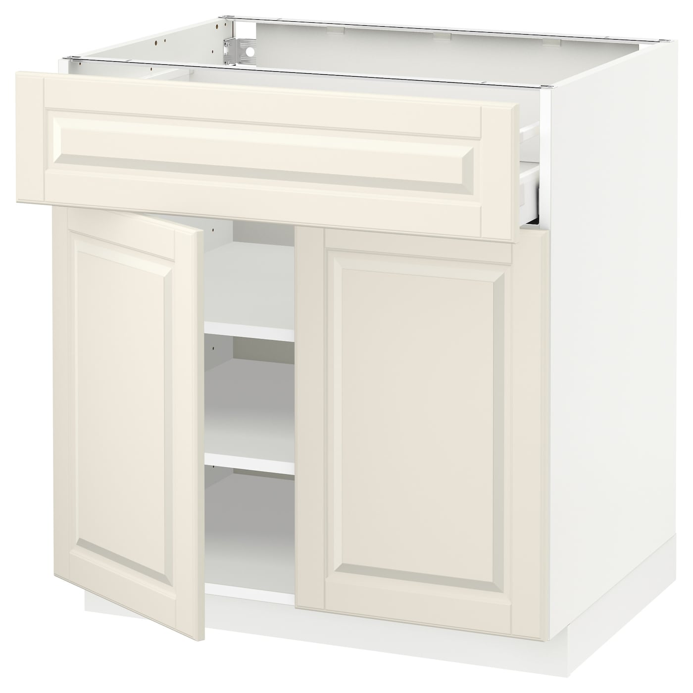 Напольный кухонный шкаф  - IKEA METOD MAXIMERA, 88x61,9x80см, белый, МЕТОД МАКСИМЕРА ИКЕАMERA Напольный кухонный шкаф ИКЕА
