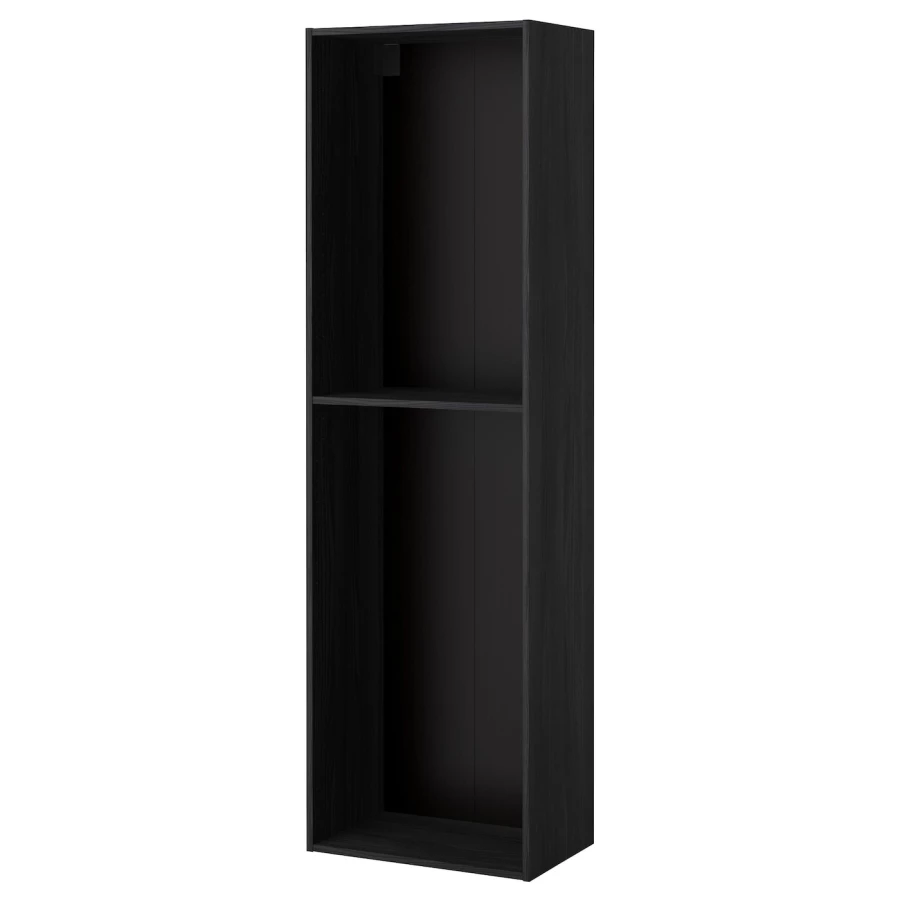 Каркас высокого шкафа - METOD IKEA/МЕТОД ИКЕА, 200х60 см, черный (изображение №1)