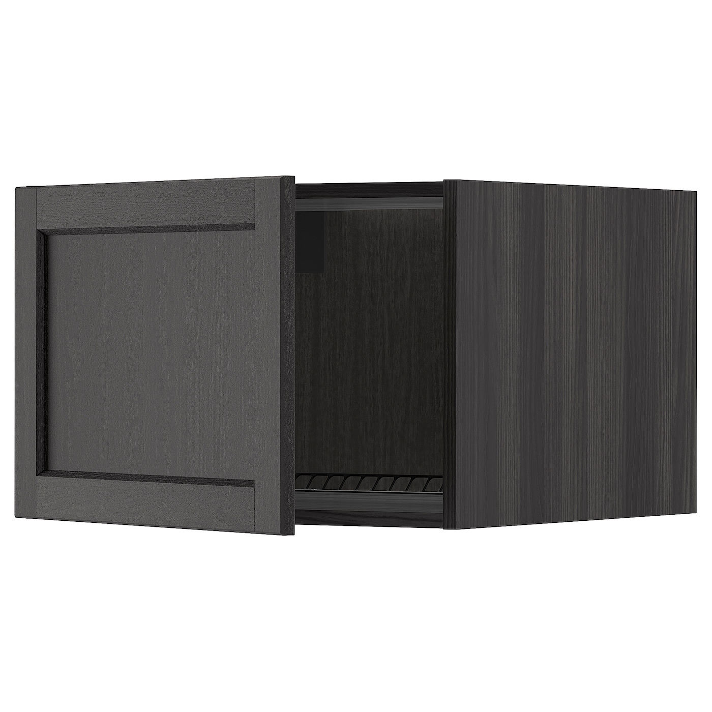 Шкаф для холодильника/морозильной камеры - METOD  IKEA/  МЕТОД ИКЕА, 40х60 см, черный