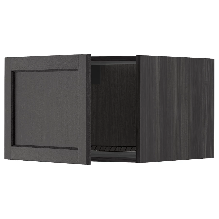 Шкаф для холодильника/морозильной камеры - METOD  IKEA/  МЕТОД ИКЕА, 40х60 см, черный (изображение №1)