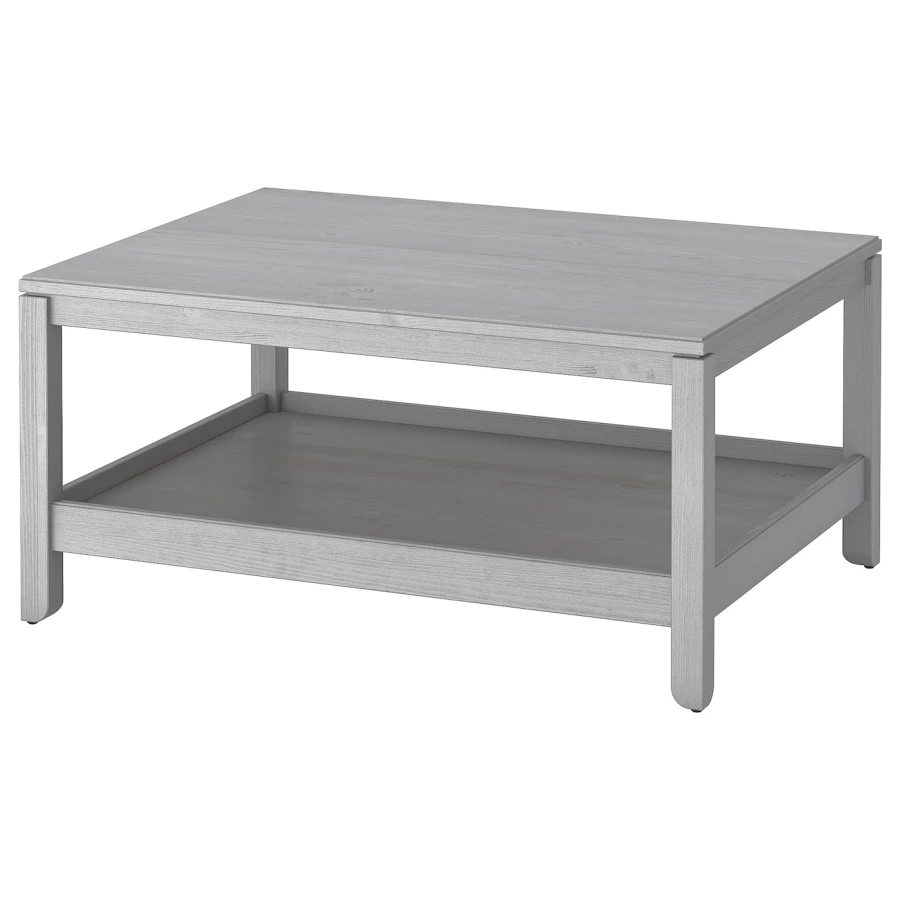 Журнальный стол - HAVSTA  IKEA/ ХАВСТА ИКЕА, 100х48х75 см, серый (изображение №1)