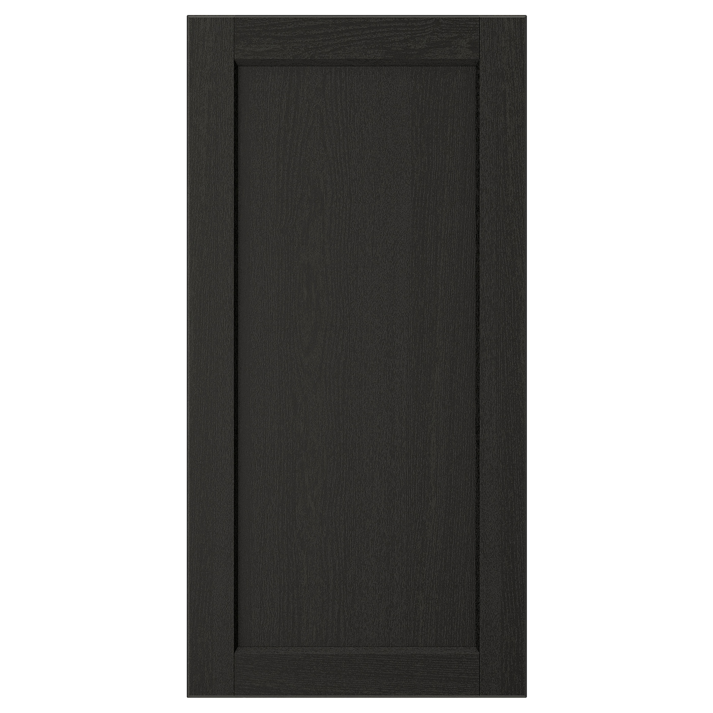 Дверца - IKEA LERHYTTAN, 80х40 см, черный, ЛЕРХЮТТАН ИКЕА