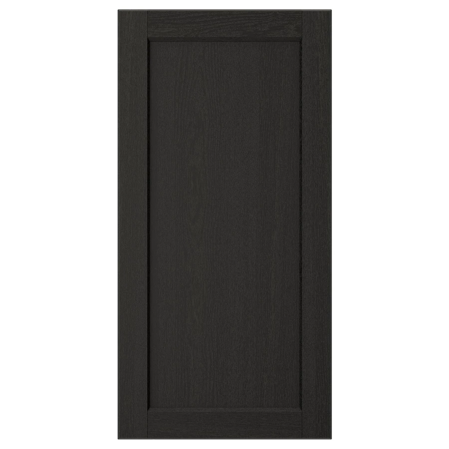 Дверца - IKEA LERHYTTAN, 80х40 см, черный, ЛЕРХЮТТАН ИКЕА (изображение №1)