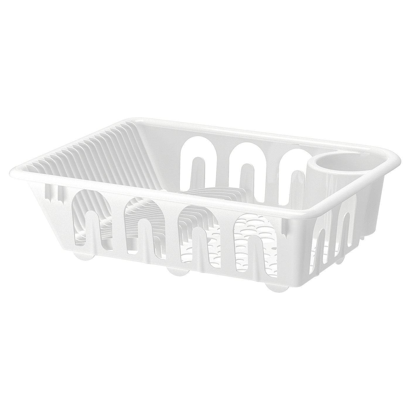 Сушилка для посуды - IKEA FLUNDRA, 46х36 см, белый, ФЛЮНДРА ИКЕА