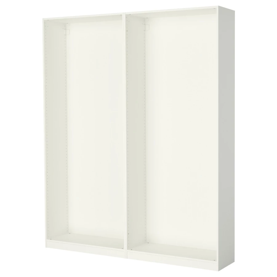 Каркас гардероба - IKEA PAX, 200x35x236 см, белый ПАКС ИКЕА (изображение №1)