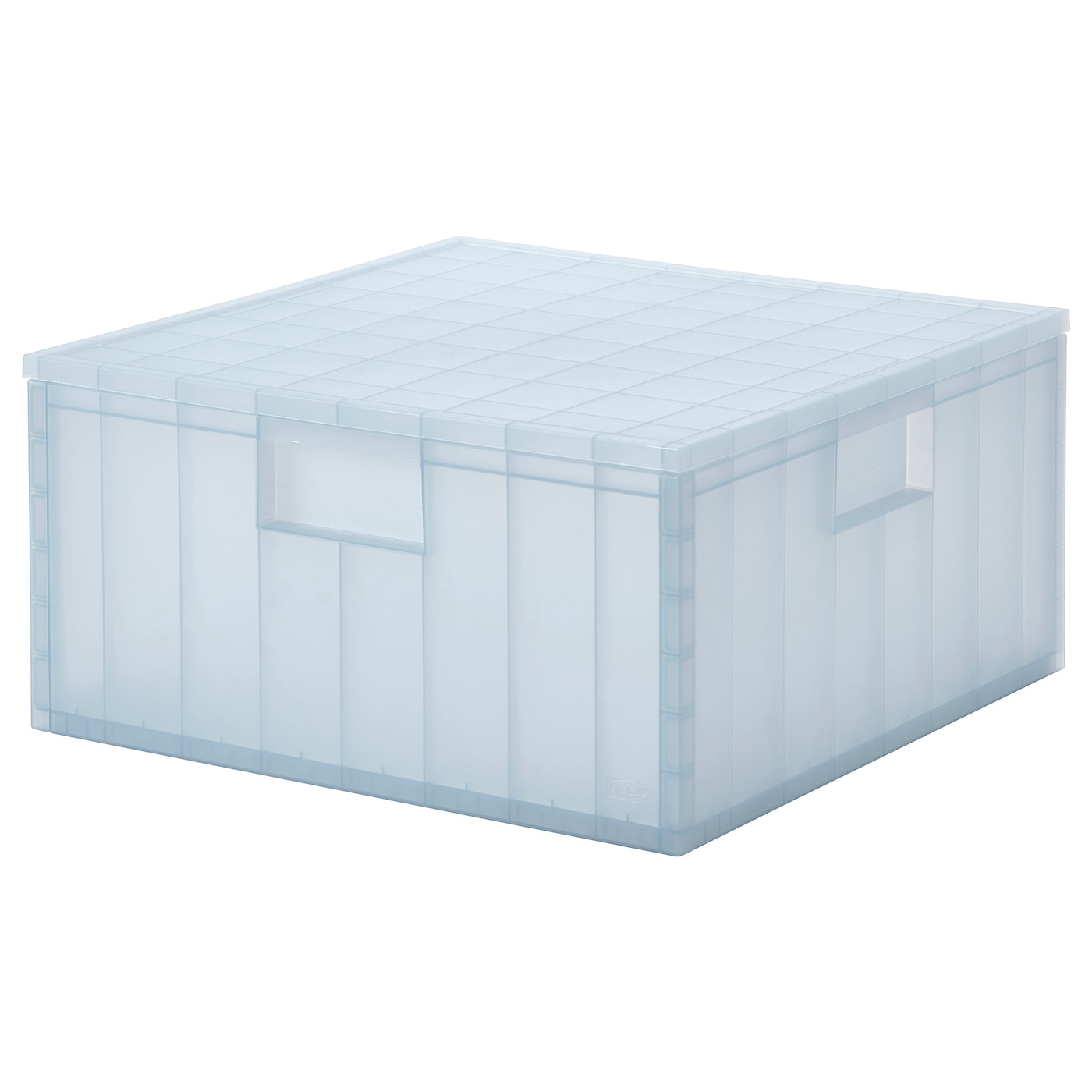 Коробка с крышкой - PANSARTAX IKEA/ПАНСАРТАКС  ИКЕА, 33x33x16,5 см, голубой