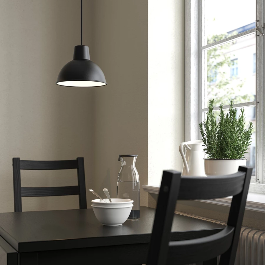Подвесной светильник - SKURUP IKEA / СКУРУП ИКЕА, 19 см, черный (изображение №2)