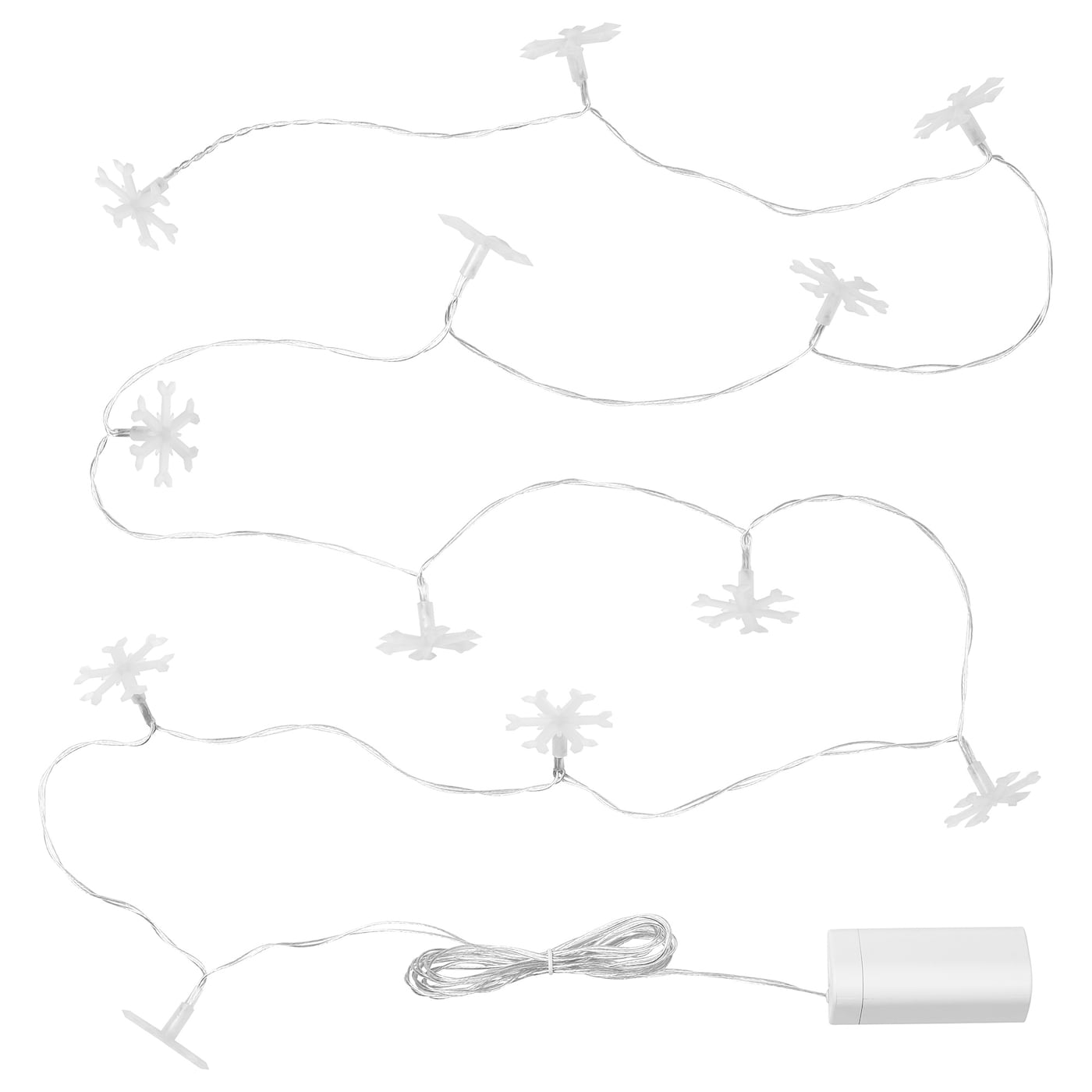 Гирлянда - IKEA STRÅLA/STRALA, 3.6 м, белый, СТРОЛА ИКЕА