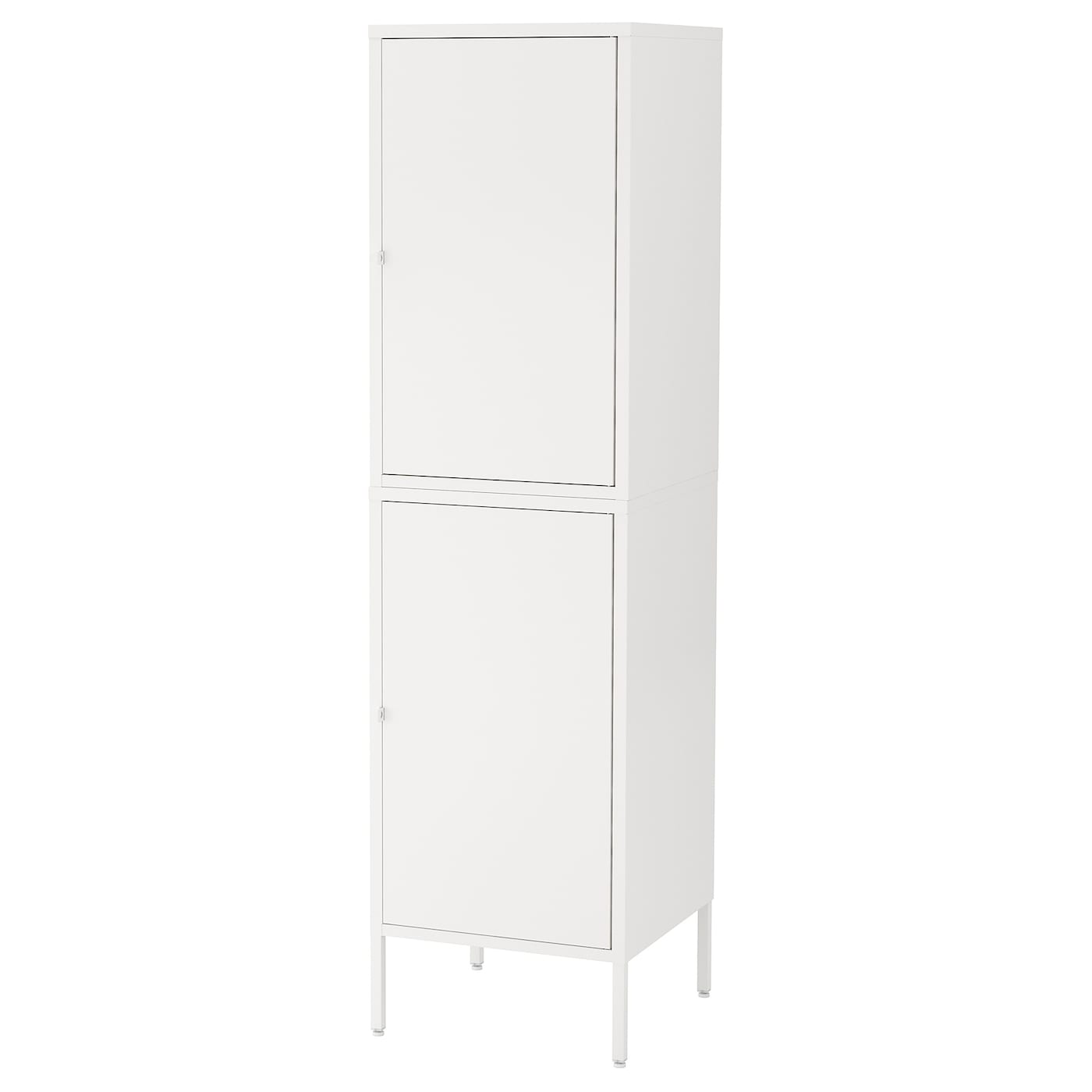 Комбинация с дверями - IKEA HÄLLAN/HALLAN/ХЭЛЛАН ИКЕА, 167х47х45 см, белый