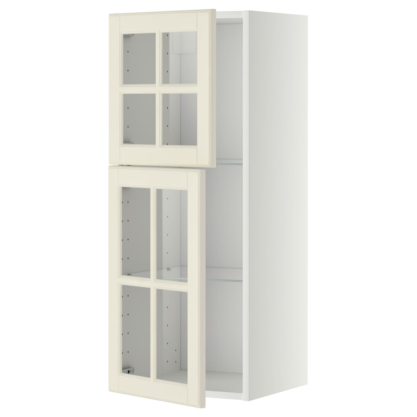 Шкаф - METOD IKEA/ МЕТОД ИКЕА, 100х40 см, белый/светло-бежевый