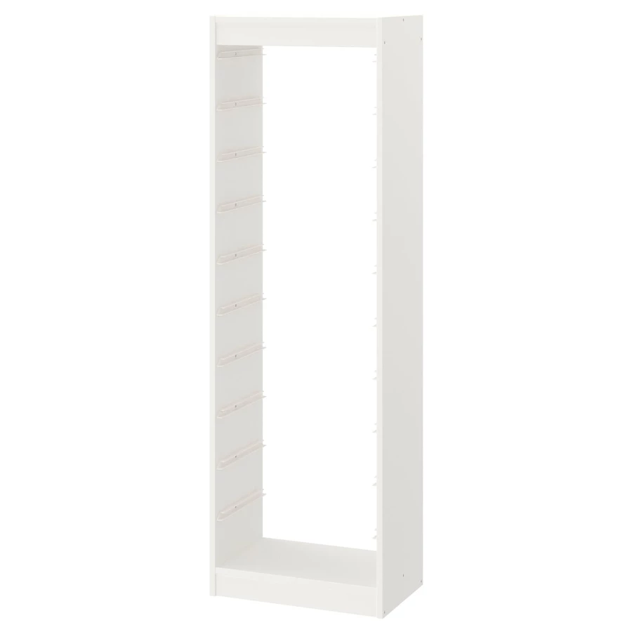Каркас стеллажа - IKEA TROFAST, 46х30х145 см, белый, ТРУФАСТ ИКЕА (изображение №1)