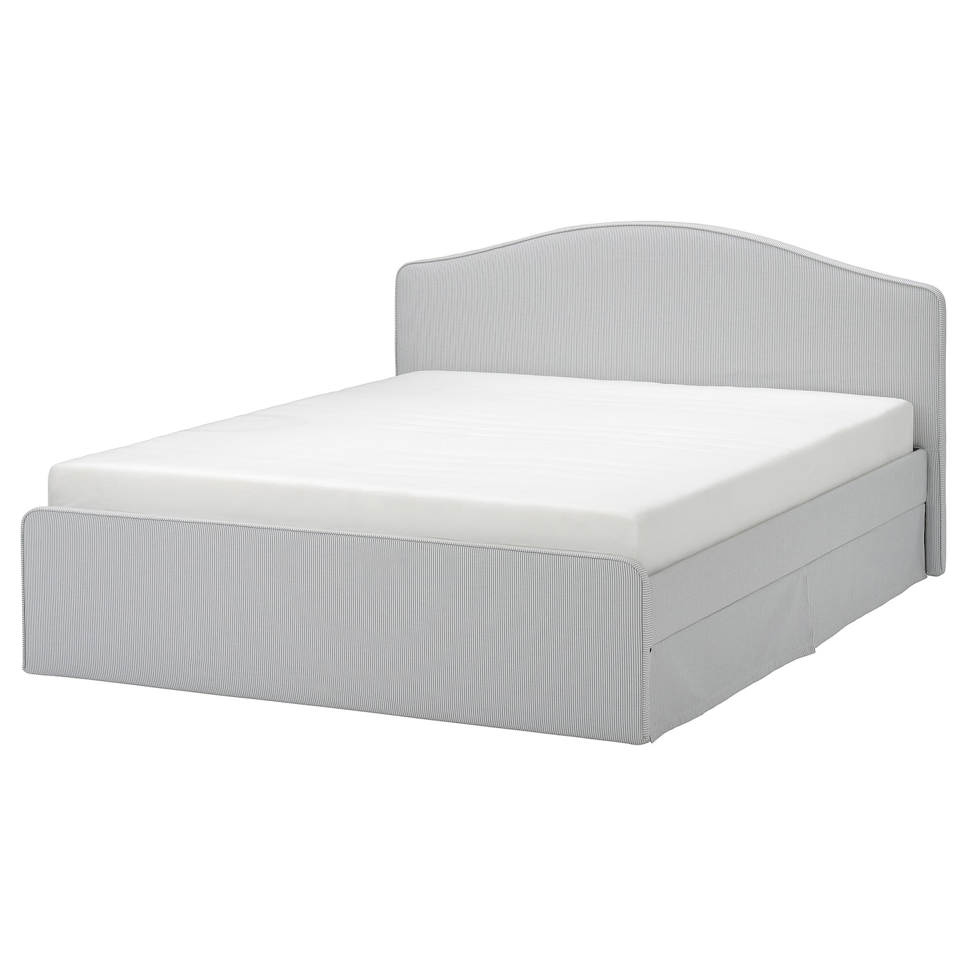 Каркас кровати - RAMNEFJÄLL / RAMNEFJАLL  IKEA/  РАМНЕФЬЕЛЛЬ ИКЕА,  200х160 см, серый