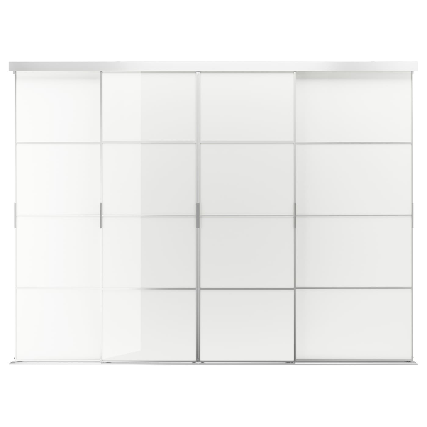 Пара рам раздвижных дверей - SKYTTA/ FARVIK IKEA/ СКЮТТА/ ФЭРВИК ИКЕА, 326x240 см, белый