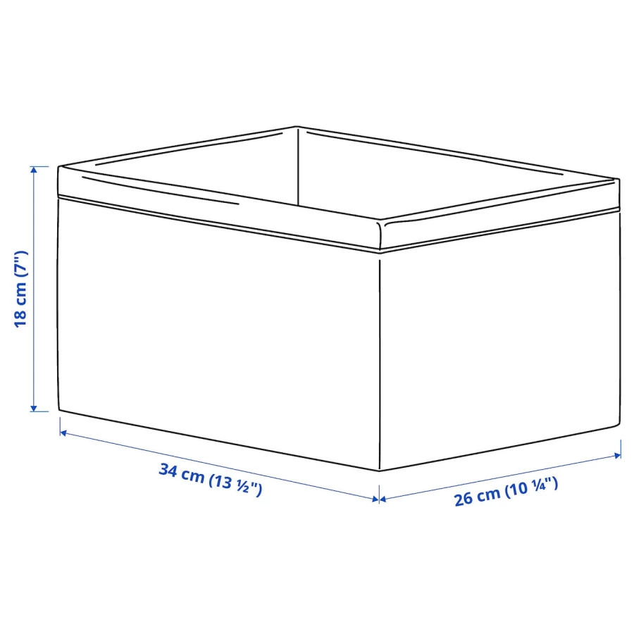 Органайзер -  BAXNA IKEA/ БАКСНА ИКЕА, 26х34х18 см, белый (изображение №5)