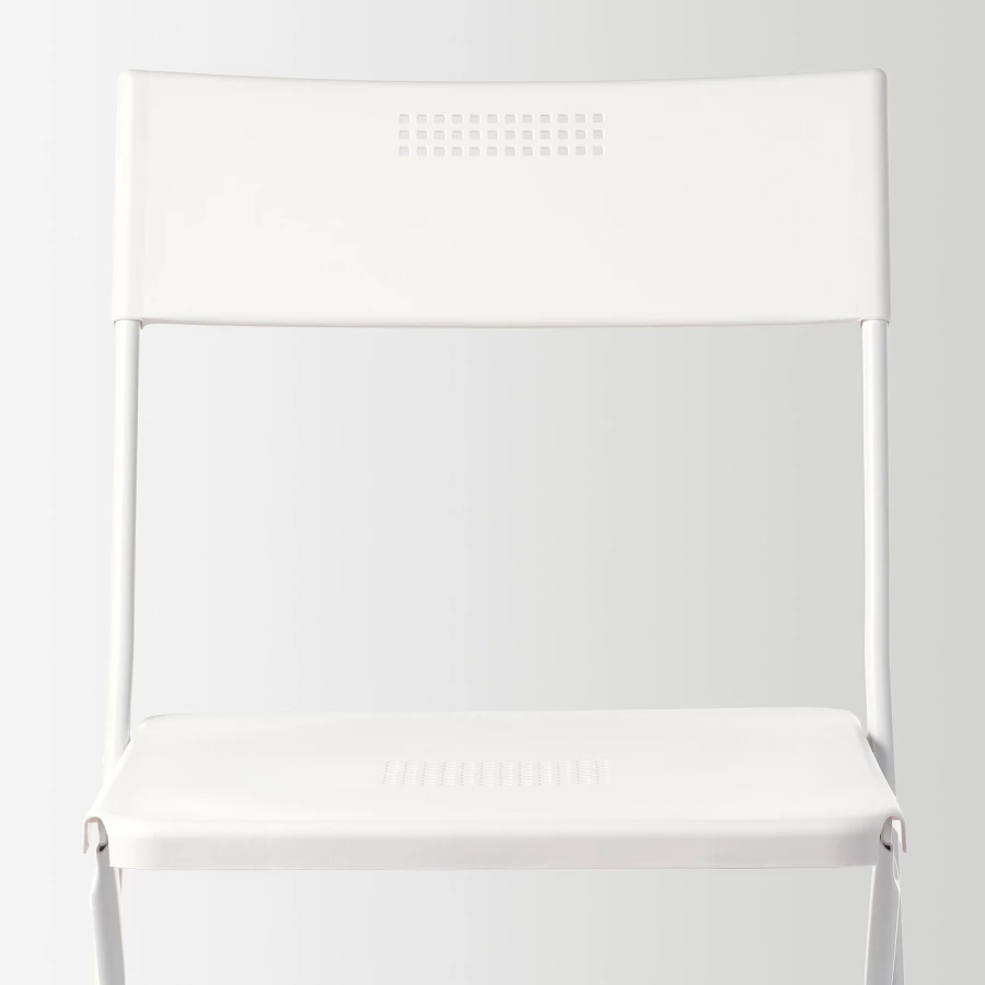 Складной стул - FEJAN ИКЕА, 89х44х42 см, белый, ФЕЙЯН ИКЕА (изображение №6)