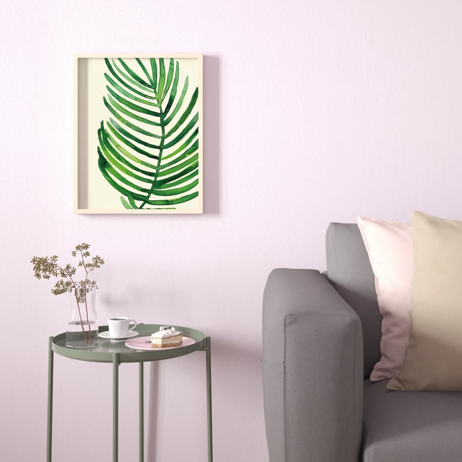 Постер - IKEA BILD, 40х50 см, «Тропический пальмовый лист II», БИЛЬД ИКЕА (изображение №3)