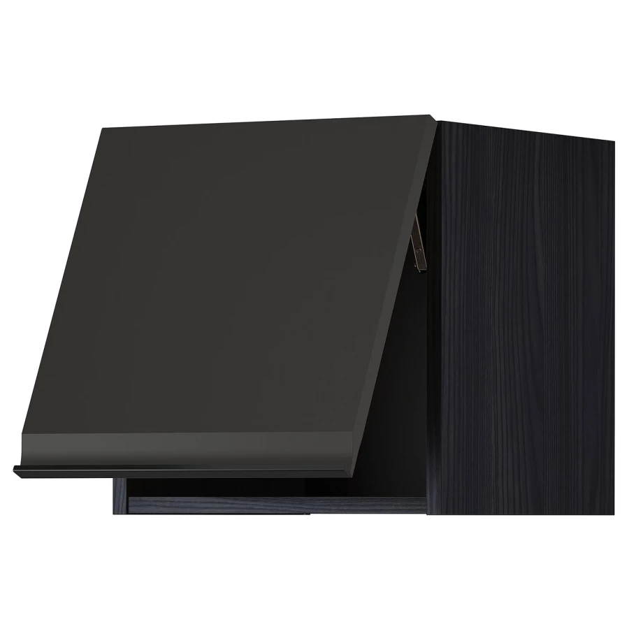 METOD Навесной шкаф - METOD IKEA/ МЕТОД ИКЕА, 40х40 см, черный (изображение №1)