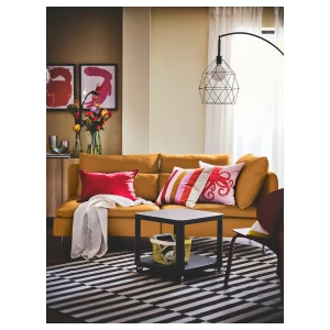 Второе фото. Абажур - IKEA BRUNSTA / БРУНСТА ИКЕА, 30х35 см, черный